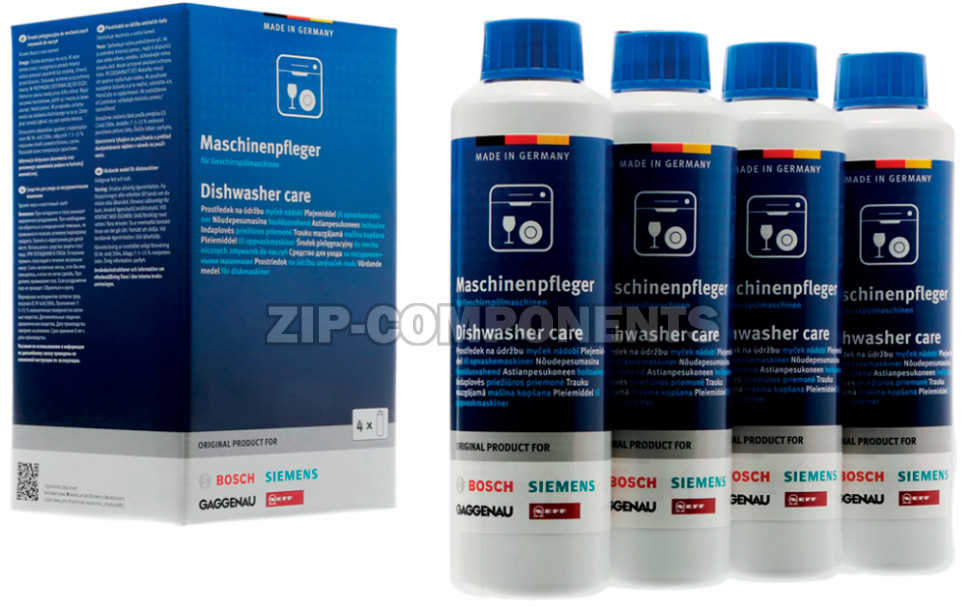 Набор средств для ухода за посудомоечными машинами Bosch 00311566