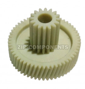 Шестерня мясорубки D=46/18 H35/12 d8 z16/54 белая, без втулки ELENBERG Panasonic