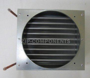 Конденсатор 9213 Под вентилятор 16Вт Q=2,16 кВт, под крыльчатку и решетку 254мм