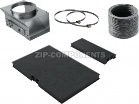 Комплект для работы в режиме циркуляции воздуха для вытяжки Bosch 17000775