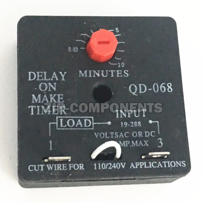 Таймер выключения по таймеру QD-068 с 0,03 по 10 минут 