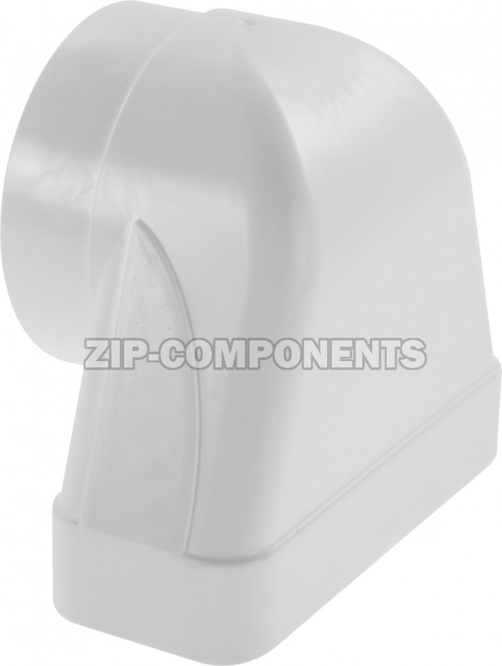 Переходник для плоского/круглого вентиляционного канала 150мм, для вытяжки Bosch 00571654