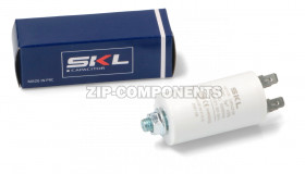 Конденсатор пусковой 3 мкФ, 450V, с креплением винт SKL