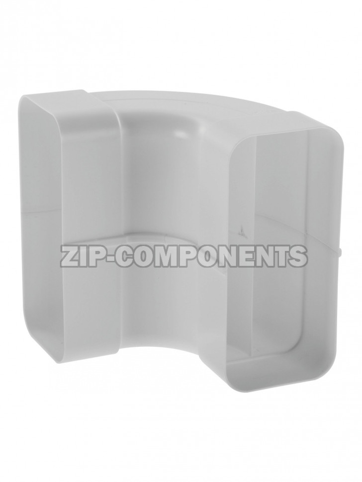 Переходник плоского вентиляционного канала 125 мм, для вытяжки Bosch 00571643