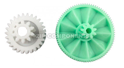 Блок шестеренок мясорубки 2шт Kenwood (KW715563 + KW715564) D55/28mm H18/30 + D83.4/20 H12/19