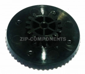 Шестерня Ротор, D=82/38 черная большая (коническая)