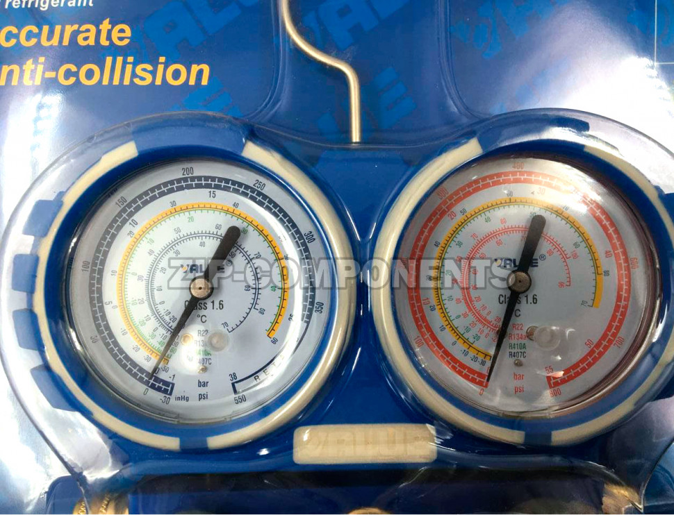 Станция манометрическая Value VMG-2-R410A-03 с шлангами