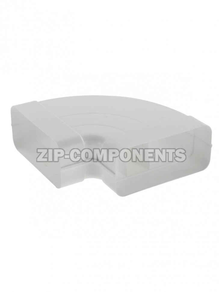 Переходник плоского вентиляционного канала 125 мм, для вытяжки Bosch 00571644