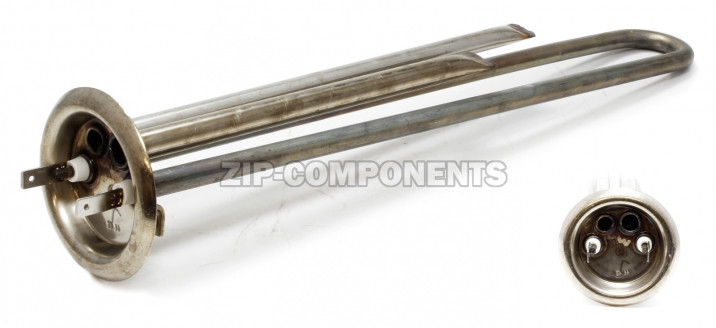 Тэн для водонагревателя 1300W D-64мм, H-320мм Нержавеющая сталь