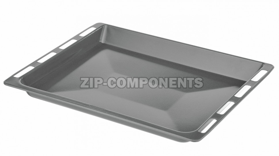 Глубокий эмалированный противень 464,6x375x37мм духовки BOSCH 00434178