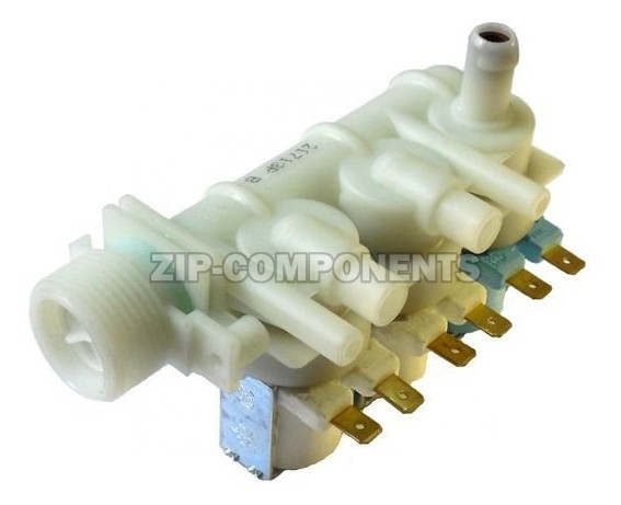 Электроклапан подачи воды 3WxMerloni-1жиклер Indesit C00080664