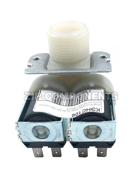 Электроклапан воды СМ ELBI 2W-180 зам. Whirpool 481981729015