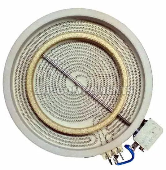 Электроконфорка двухзоная 2200W/1000W D230/155mm Indesit C00261917 EGO 60.16170.009