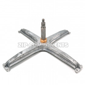 Крестовина барабана Ardo 236000400 (Вал d-25mm, латунь-35x14.5), D-460мм, Н-160мм, Вал (D-12мм)