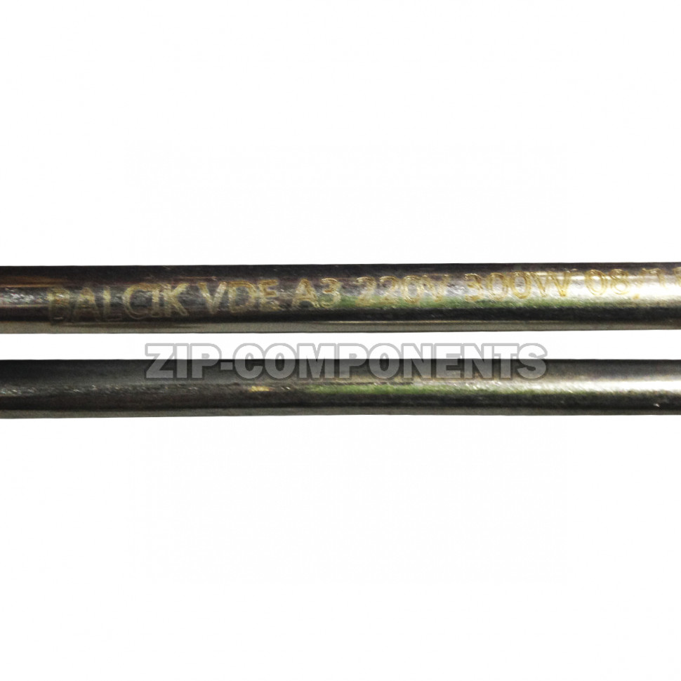 ТЭН радиаторный 300Вт 1 дюйм Турция L=270 для алюминиевых радиаторов