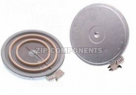 Электроконфорка 2х-зонная 1950/1050W D=270мм Indesit C00265718