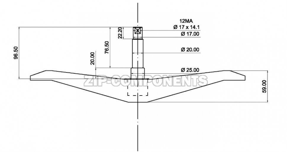 Крестовина барабана стиральной машины Samsung DC97-11292A