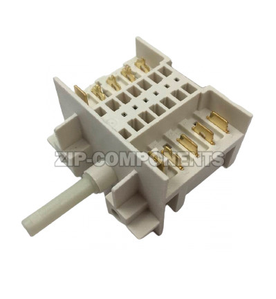 Переключатель режимов духовки 7 позиций шток 23мм для плиты Hansa 8002197