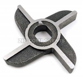 Нож двусторонний без бурта мясорубки Мим-300