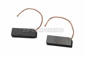 Щетки угольные 5x12.5, провод с угла, СЭНДВИЧ, (пара)