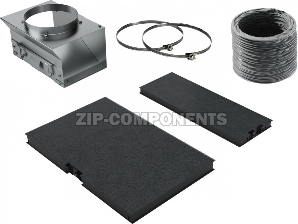 Комплект для работы в режиме циркуляции воздуха для вытяжки Bosch 17000709