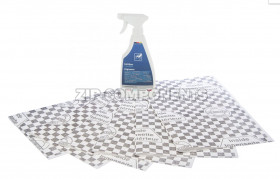 Комплект жироулавливающих фильтров (6 шт.) + спрей для чистки, металлических фильтров BOSCH 00576337