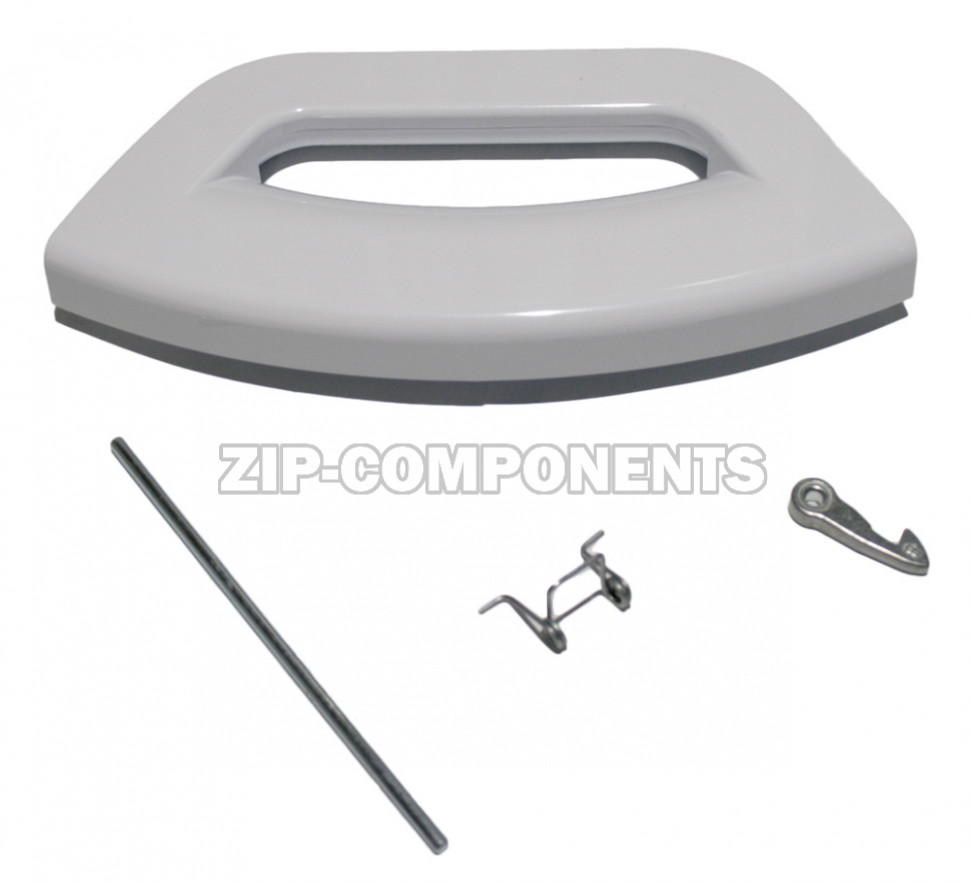 Ручка люка Indesit, серия FUTURA, белая C00285747