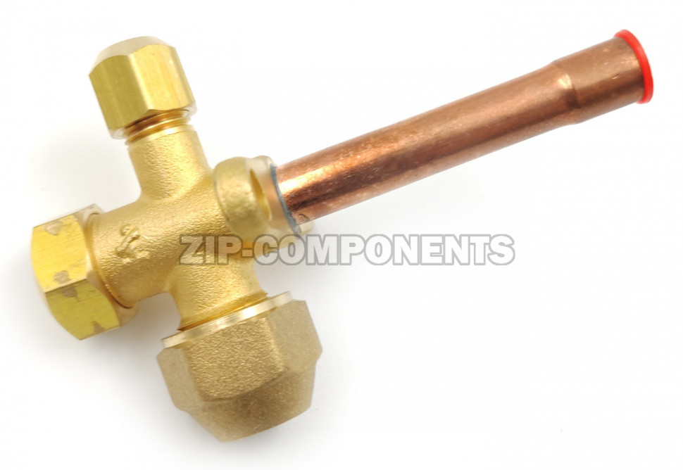 Заправочный вентиль сервисный кран сплит системы 1/4