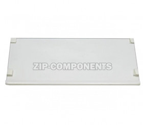 Полка стеклянная с обрамлением Атлант 290790307100, 260x520мм, Н-520мм