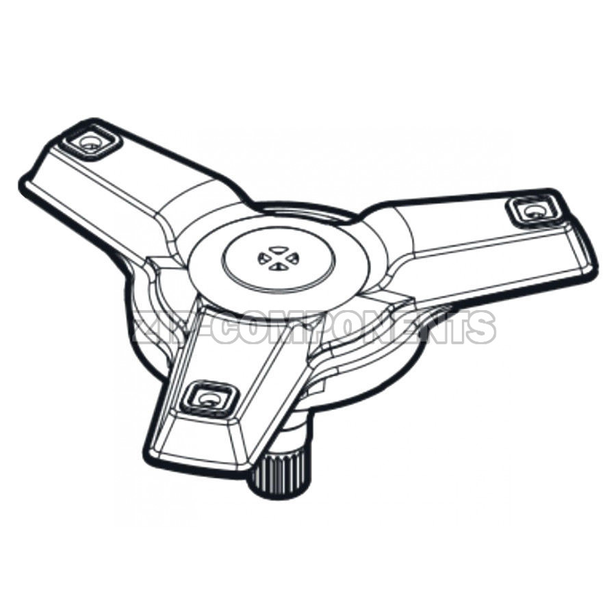 Крестовина барабана стиральной машины LG MHW62261302