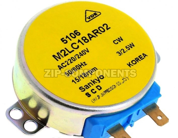 Двигатель открытия заслонки х-ка Samsung DA31-10107D M2LC18AR02 220/240v 