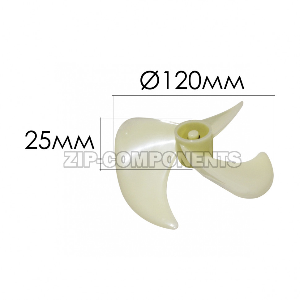 Лопасти вентилятора холодильника LG J753-00011A
