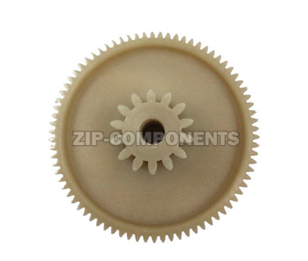 Шестерня мясорубки Дива, Panasonic, Polaris, Elenberg (D=80/28mm, зуб78/14 прямой/прямой, H-35mm)