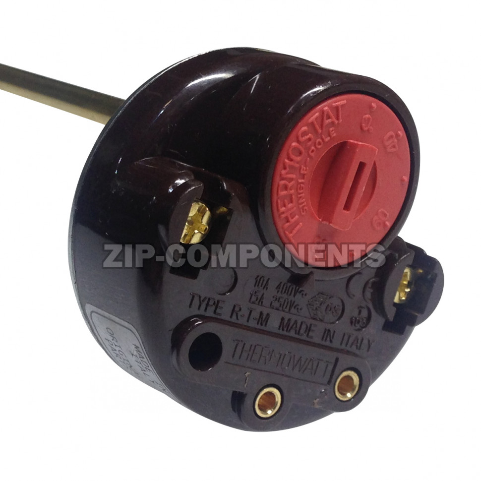 Термостат для водонагревателя RTM 300 FF 73°C (15A-250V), круглый с термошкалой Thermowatt 3412105