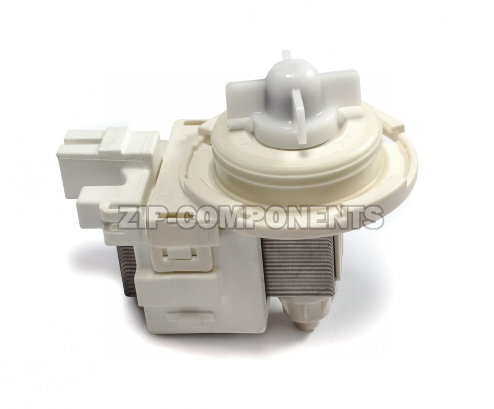 Насос слива Miele 30w (на защелк.4шт клеммы вместе) 6239560 8760859 3788832