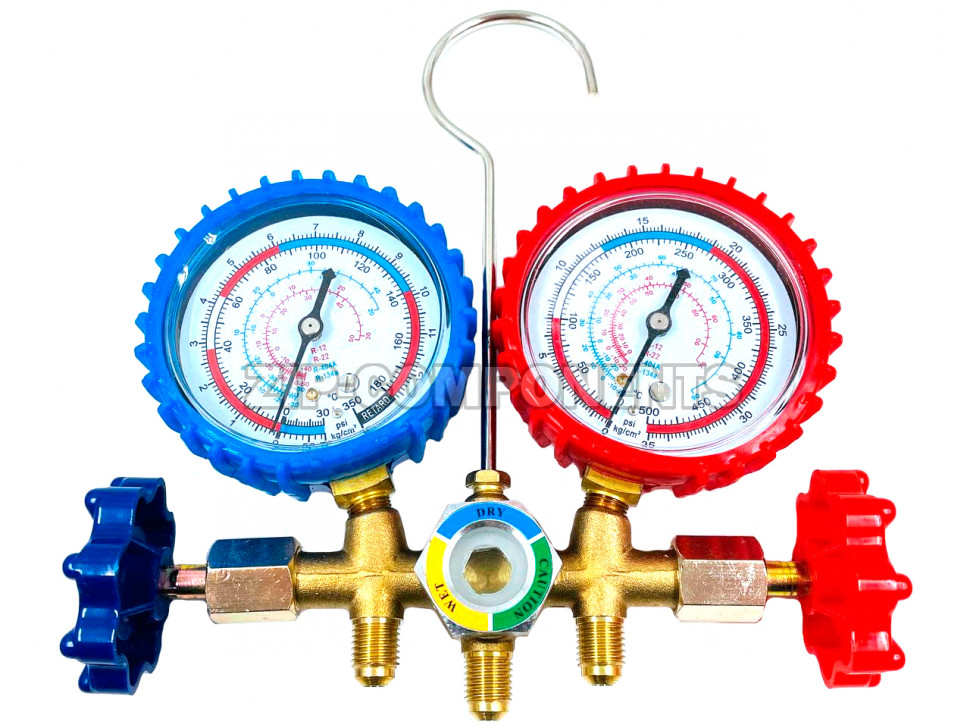 Коллектор 2-х вентильный FC(CT)-536G (R12,22,134,404) без шлангов