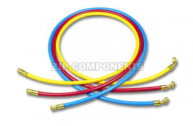 Набор шлангов 3шт 150см, 500PSI (R-12, R-22, R-502) DS 60500