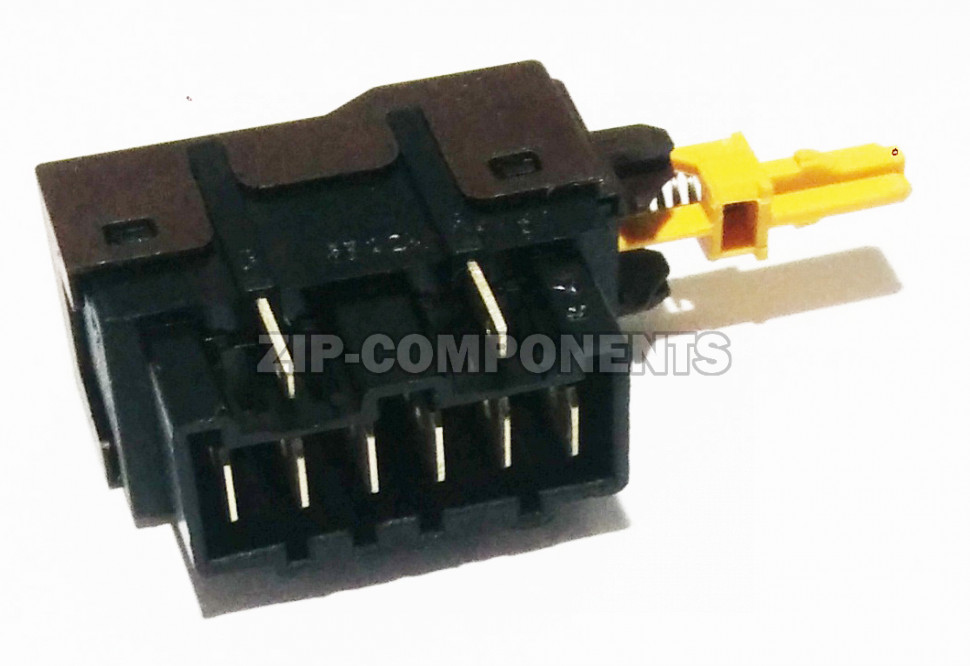 Кнопка сетевая Zanussi-Electrolux bipolar 6+2 contact, SWT304ZN, 1249271311, 1245407000, SBA2H1161.