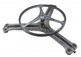 Крестовина (230012351) + шкив (C00109632) для стиральной машины Indesit