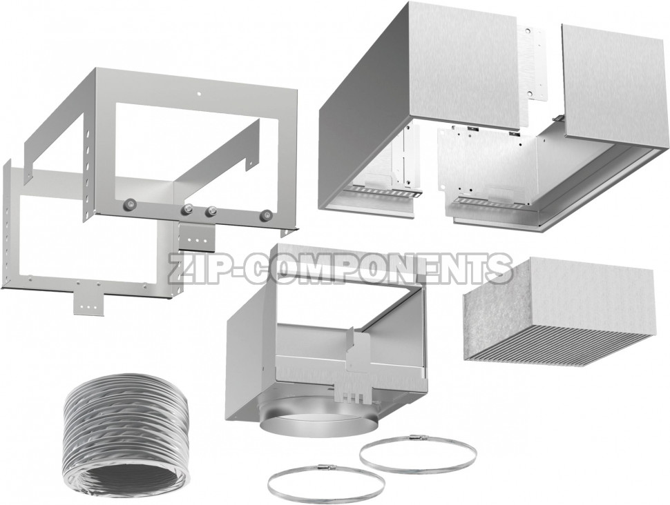 Комплект для работы в режиме циркуляции воздуха, для вытяжки Bosch 00747431