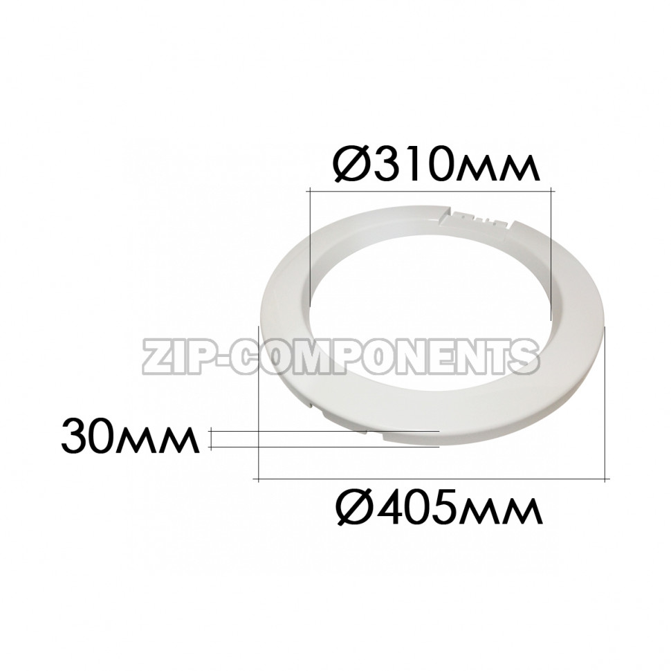 Рамка люка внешняя стиральной машины Electrolux 1108252006