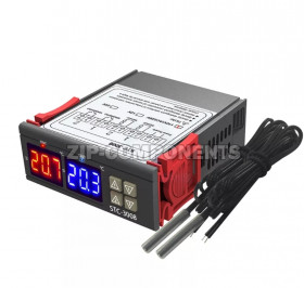 Программируемый контроллер 2 датчика 220V STC-3008