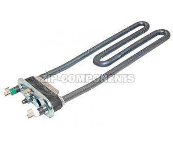 ТЭН 1700W (L=212 R13 M130 K2) слегка изогнут с отверстием под датчик Indesit C00086661