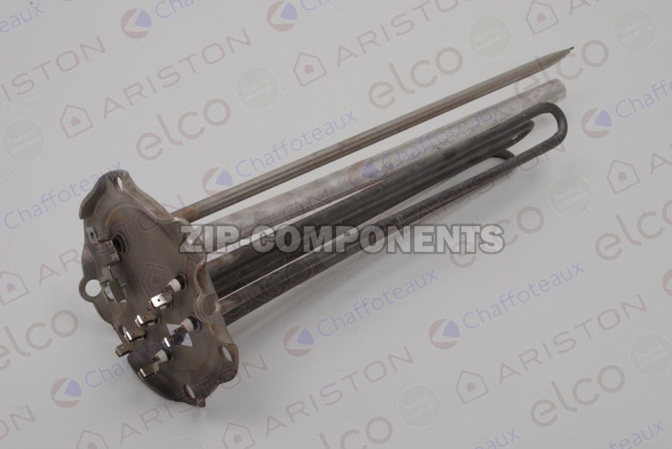 ТЭН для водонагревателя 3х2000W + (анод- 61402252-01) Ariston 816518