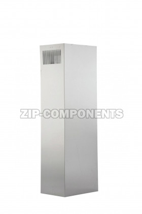 Удлинение вентиляционного канала 1100 мм для настенного монтажа, для вытяжки Bosch 00704539