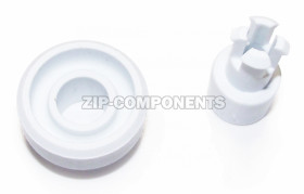 Колесо корзинки для посудомоечной машины INDESIT C00104640