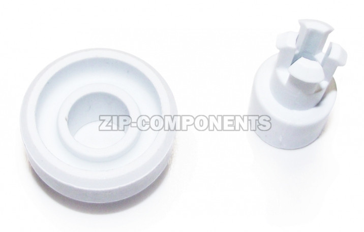 Колесо корзинки для посудомоечной машины INDESIT C00104640