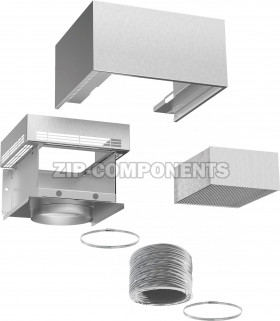 Комплект для работы вытяжки в режиме циркуляции воздуха, для вытяжки Bosch 00746869