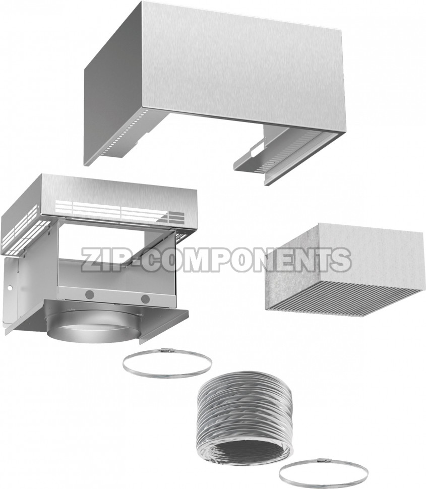 Комплект для работы вытяжки в режиме циркуляции воздуха, для вытяжки Bosch 00746869