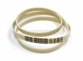 Ремень 1287H8 EL 1225mm белый Megadyne Electrolux 1326721006